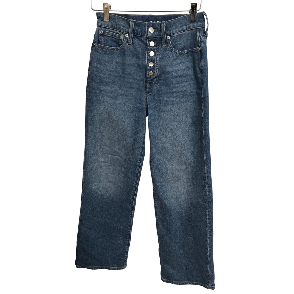 J. Crew | Slim Wide Jean with Button Fly Sz 24 #CF230